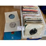 Records : Crate of 120+ singles good names & many