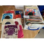 Records : Crate of 150+ 7" singles 1960s/70s most
