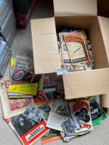 Speedway : Box of mixed memorabilia 1930s onwards