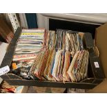 Records : 2 large boxes of 7" singles great select