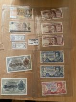 Banknotes : Commonwealth, includes some nice Falkl