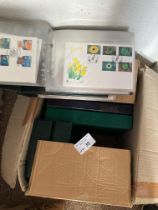 Stamps : GB FDCs - 9 albums inc special postmarks,