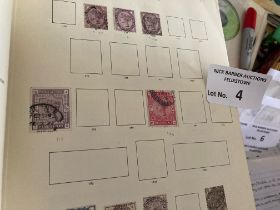Stamps : GB collection on pages, album, inc Penny