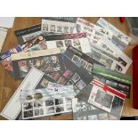 Stamps : 161 GB mint presentation pages with some