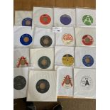Records : 52 repro 45s unplayed many demos/rare is