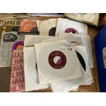 Records : Soul collection of 7" singles inc UK/US