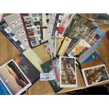 Stamps : small collection of GB prestige booklet &