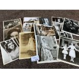 Postcards : Photographs a collection of old film/s