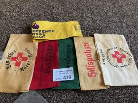Collectables : Militaria - German WWII armbands -