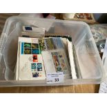 Stamps : Crate of FDCs many 100s GB - good lot 196