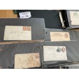 Stamps : America postal history - 2 albums inc pre