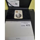 Coins : £5 Silver Proof .925 encapsulated with Sta