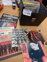 Records : 7" case of Punk singles - inc Sex Pistol