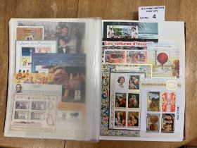 Stamps : World minature sheets - over 500 in large