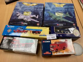 Diecast : Corgi, Aviatian Archive (2) & 4 Corgi tr