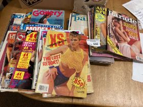 Magazines : Adult Glamour - Parad (20) misc magazi