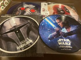 Records : Sci Fi Mvies all picture discs with Star