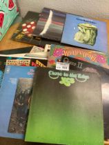 Records : 30 mainly Rock albums inc Yes, Wings, Ba