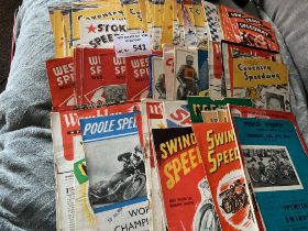 Speedway : Programme collection - super lot all 19