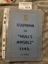 Speedway : Hull 'Angels' rare 1940s booklet A5 - r