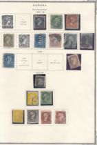 Stamps : Collection CANADA in black L/L album QV