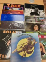 Records : TREX/MARC BOLAN - collection of albums i