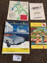 Motor Racing : Le Mans 1959 race programme complet