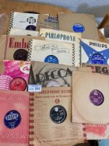 Records : 78s - collection (25) inc skiffle, Keyn