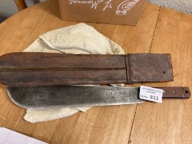 Collectables : Militaria - Machete knife/sword wit