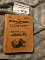 Speedway : The 1931 Speedway Guide - tiny booklet