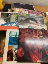 Records : 30+ mainly Rock albums John Mayall, Bowi