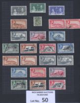 Stamps : Gibraltar 1938/45 Used to Fine Used GeoV