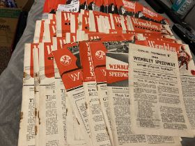 Speedway : Wembley Lions programme collection 1946