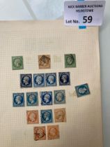 Stamps : Large collection of French stamps in albu