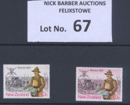 Stamps : New Zealand 1984 Military History 40c MIS