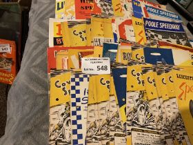 Speedway : Collection of programmes 1940s/50s - go