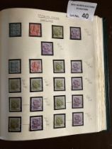 Stamps : GB collection in Devon album 1870 - onwar