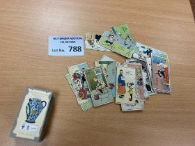 Cigarette Cards : Everyday Phrases - Tom Browne ea