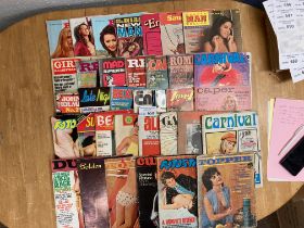 Magazines : Adult Glamour - inc Flirt, Fotostrip c