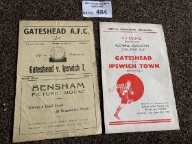 Football : Gateshead v Ipswich Town FA Cup 3rd rou