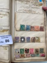 Stamps : Unusual item: album dated 1902-03 compris