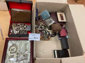 Collectables : Jewellery - good size box full of sm