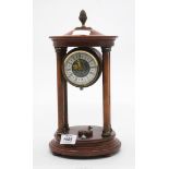 A quartz movement mantel clock,