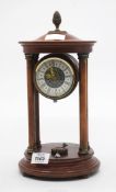A quartz movement mantel clock,