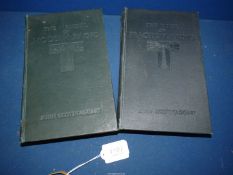 Two volumes, 'The Manual of Modern Radio' 1933 and 'The Book of Practical Radio' 1934, both by J.