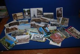 A quantity of old Postcards.