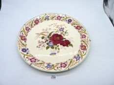 A Wedgwood Charger in cornflower pattern, 16" diameter.