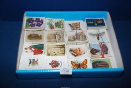 A large quantity of Wills and Players cigarette cards,