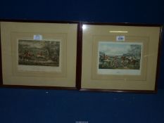 Two H. Alken prints entitled 'Whoop' and 'The Return Home'.