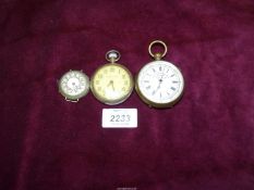 A Best Centre Seconds Marine Chronograph Swiss made pocket watch,